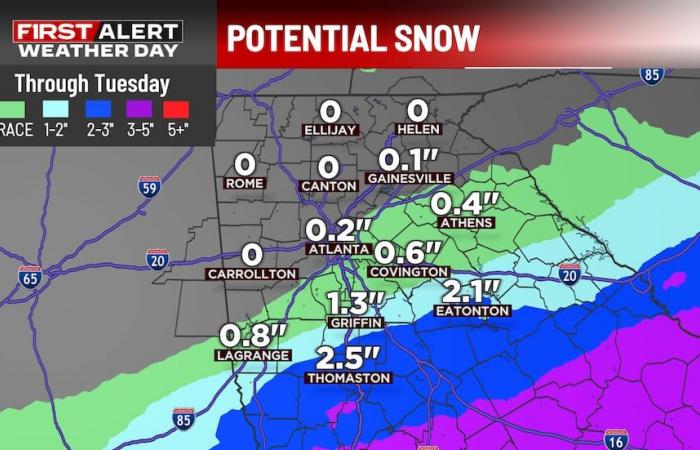 Freddo estremo oggi, possibilità di neve domani