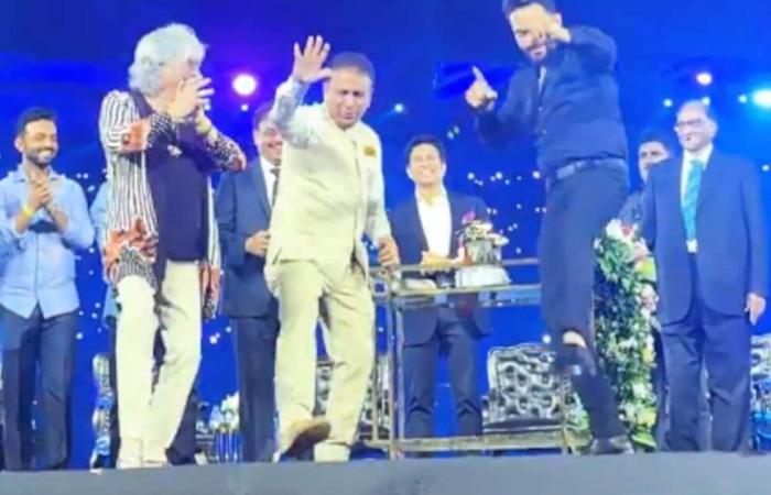 Sunil Gavaskar regala ai fan passi di danza su Om Shanti Om, Sachin Tendulkar fa così – Guarda