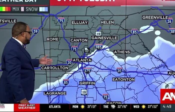 Freddo estremo oggi, possibilità di neve domani