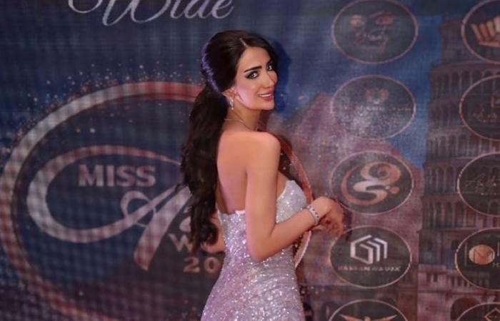 Shorouk Al-Shalawati brilla presentando il concorso Miss Arab