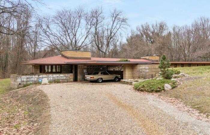 La Weisblat House di Frank Lloyd Wright in vendita per la seconda volta