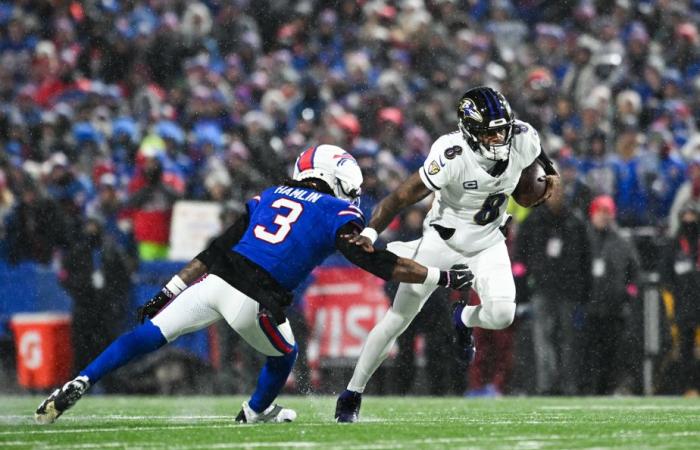 Playoff NFL | Josh Allen segna due touchdown e i Bills sconfiggono i Ravens 27-25