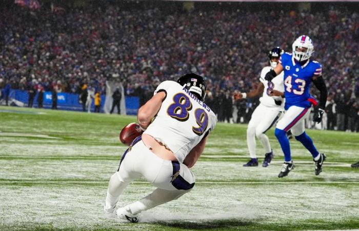 Playoff NFL | Josh Allen segna due touchdown e i Bills sconfiggono i Ravens 27-25