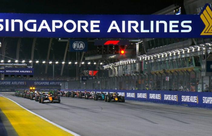 Singapore Airlines continua la sua sponsorizzazione del Gran Premio di Formula 1 di Singapore