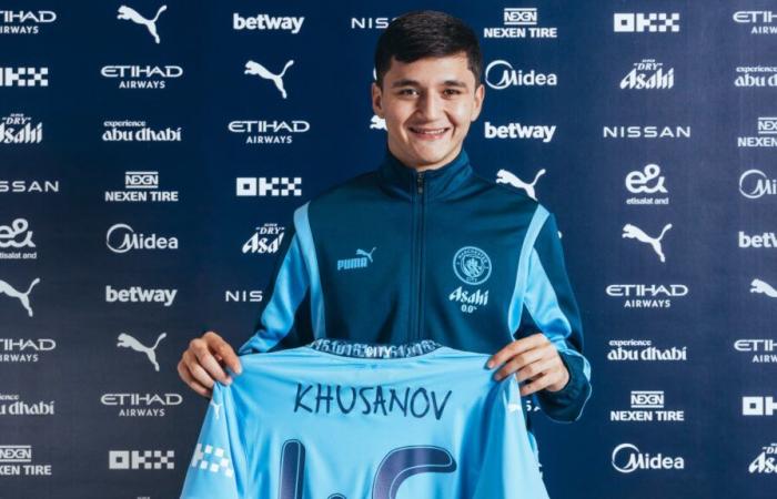 Lens ufficializza la vendita record di Khusanov al Manchester City