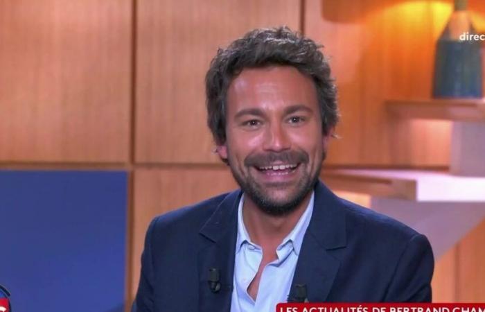 Temporaneamente assente, Bertrand Chameroy lo ha sostituito in “C à vous” su France 5