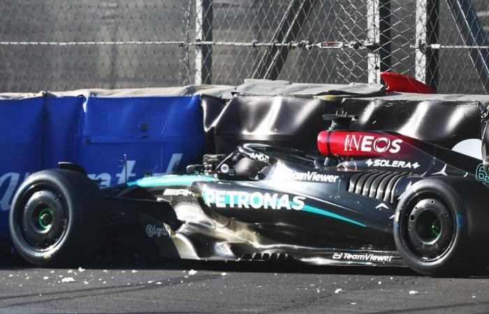 La stagione tormentata da incidenti di George Russell mette la Mercedes sul punto di violare il limite di spesa della F1.