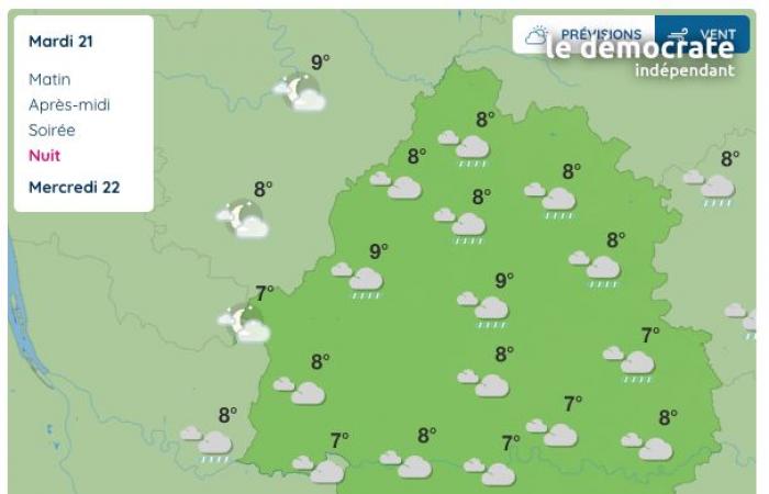 Dordogna, che tempo farà martedì 21 gennaio?