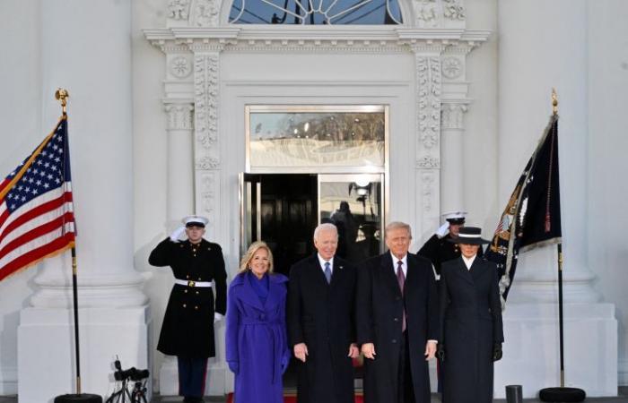 Trump è arrivato in Campidoglio per il suo insediamento