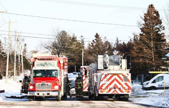 un garage prende fuoco in rue Delisle