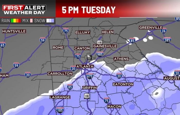 Freddo estremo oggi, possibilità di neve domani