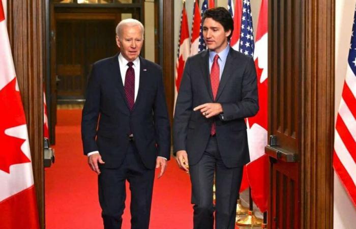 Justin Trudeau ringrazia Joe Biden alla vigilia dell’insediamento di Donald Trump