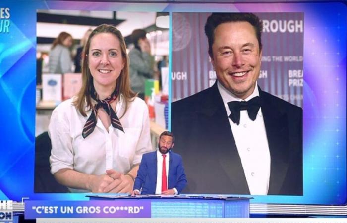 Cyril Hanouna deplora l’insulto di Charline Vanhoenacker contro Elon Musk