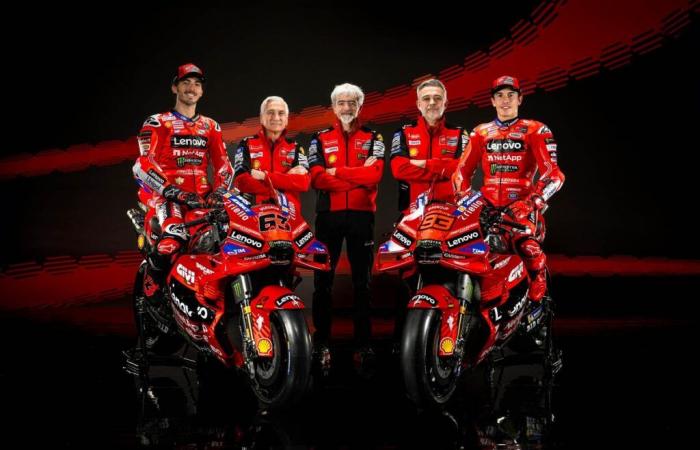 La Ducati affronta la “sfida” di mantenere “l’armonia” tra Bagnaia e Márquez