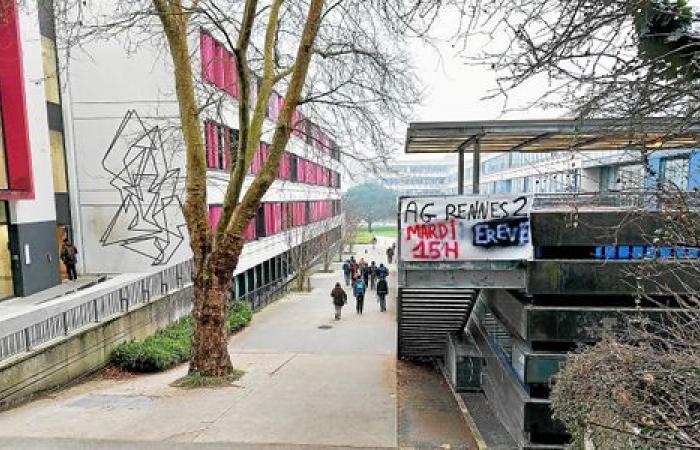 L’Università di Rennes 2 è stata bloccata questo martedì