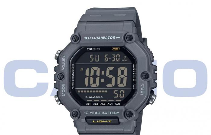 I nuovi orologi della serie AE-1600H di Casio, con 10 anni di durata della batteria, sono ora disponibili per il preordine su Amazon