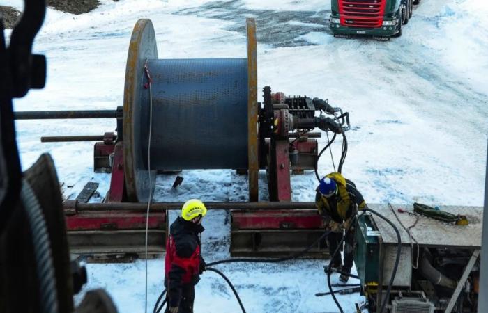 un incidente sul cantiere