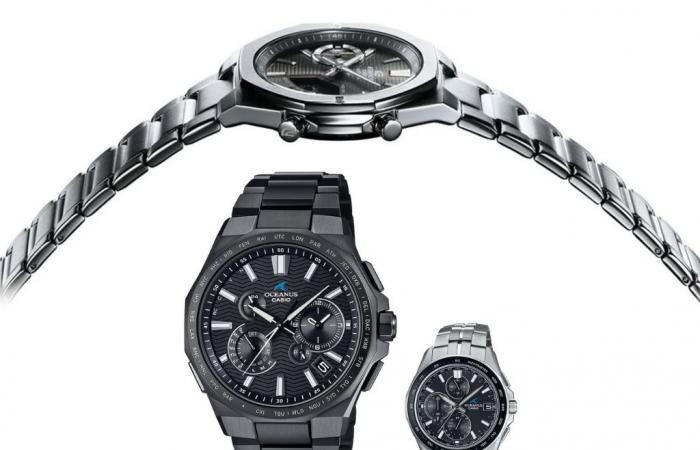 Avvistati nuovi orologi Casio Edifice e Oceanus in titanio con vetro zaffiro e tecnologia solare