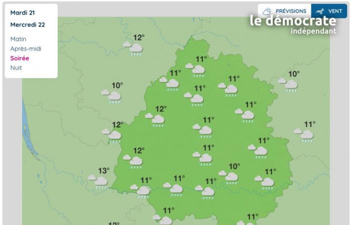 Dordogna, che tempo farà mercoledì 22 gennaio?