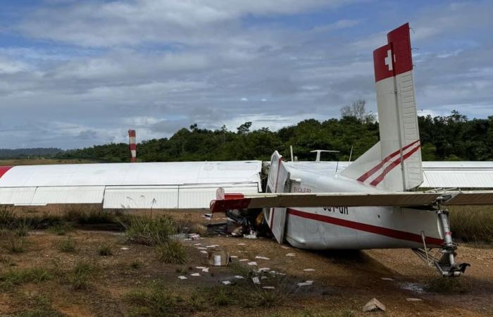 Schianto di un aereo privato a Maripasoula: lievemente ferito il pilota