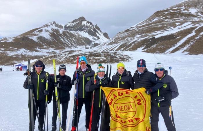 Giurò. Sette giurassiani ai campionati francesi dei vigili del fuoco di sci nordico