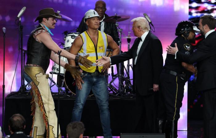 Village People, Jon Voigt, Nelly… Immagini dei balli di insediamento di Donald Trump