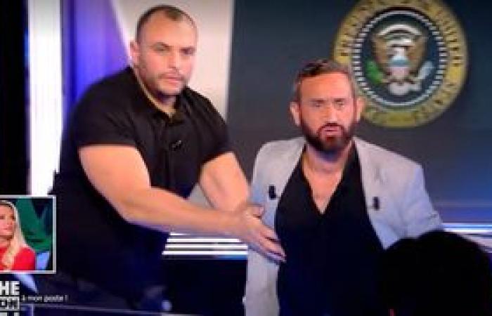 un uomo irrompe sul set, Cyril Hanouna torna sull’incidente