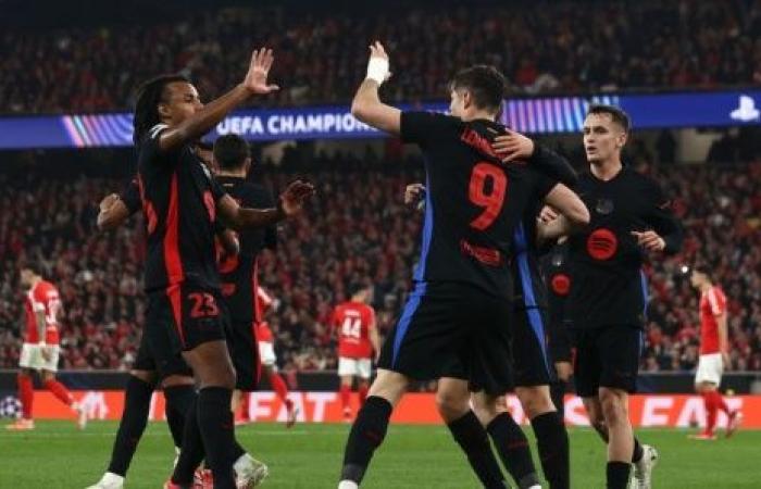 UNA PARTITA TOTALMENTE PAZZESCA E IL BARÇA ROVESCIA IL BENFICA (4-5)