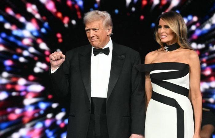 ballare con la sciabola, “bacio in aria” con Melania, gesto controverso di Musk… Le immagini notevoli della notte