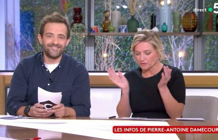 Anne-Élisabeth Lemoine dà notizia della sua assenza in C à Vous (VIDEO)