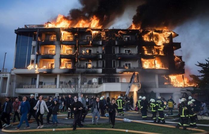 Incendio mortale in un hotel di lusso