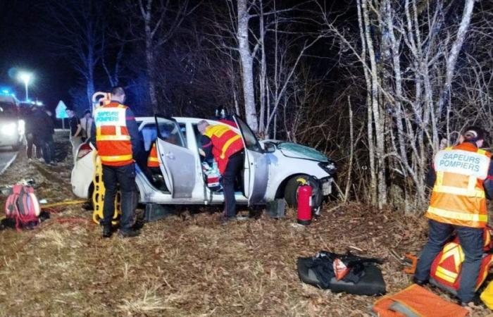 due feriti in un incidente stradale a Mignovillard