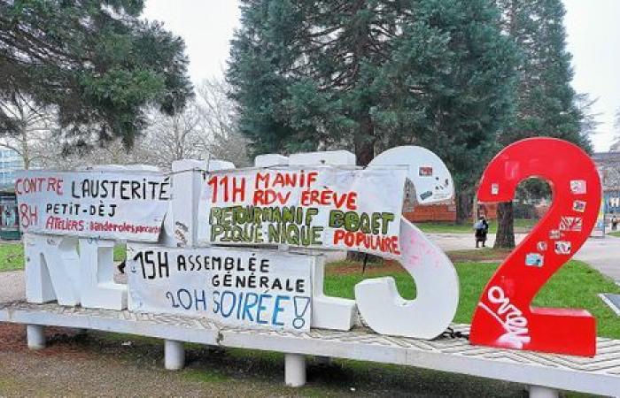 L’Università di Rennes 2 è stata bloccata questo martedì