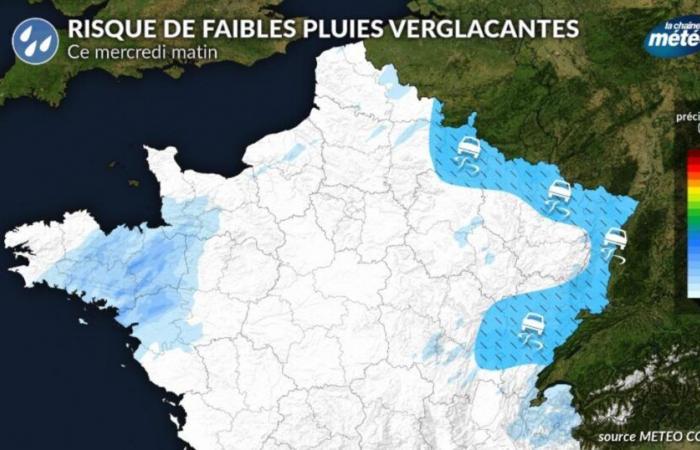 un rischio nell’estremo nord-est questo mercoledì mattina