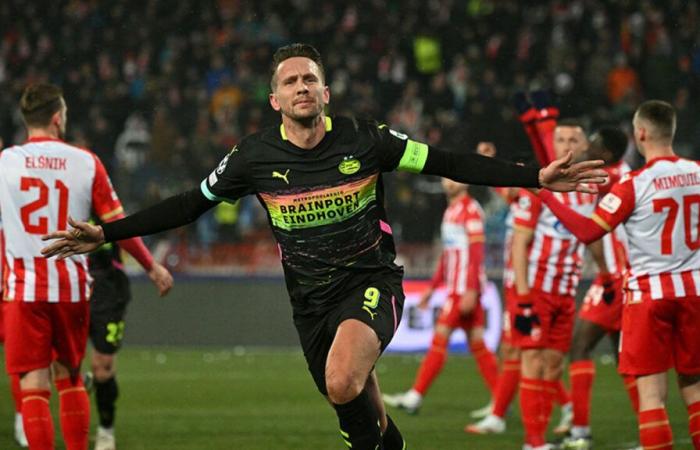 Il PSV vince a Belgrado