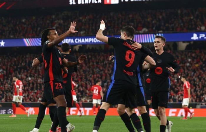 Champions League – Una partita totalmente pazzesca e il Barça rovescia il Benfica (4-5)