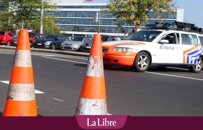 A 280 km/h in autostrada, un conducente senza patente rischia la morte in un incidente a Mont-Saint-Guibert