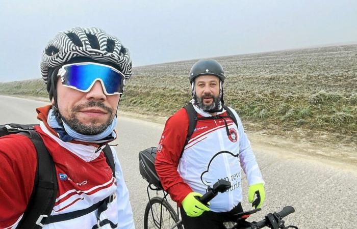 da Parigi a Gelsenkirchen, 600 km in bicicletta per una buona causa e lo Stade Brestois [Vidéo]