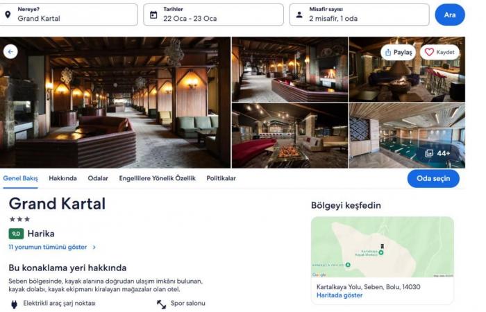 Il Grand Kartal Hotel è diventato una tomba per 10 persone… Il prezzo per notte era di 38mila TL! Il dettaglio ‘in legno’ ha attirato l’attenzione… Ecco la vista dell’hotel a Bolu prima dell’incendio – L’indirizzo giusto per le notizie finanziarie