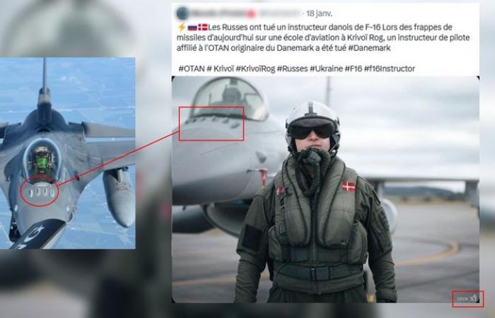 VERIFICA – Un pilota danese di F-16 che lavorava per la NATO è stato davvero ucciso dalla Russia in Ucraina?