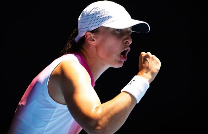 Iga Swiatek è in modalità Roland-Garros a Melbourne