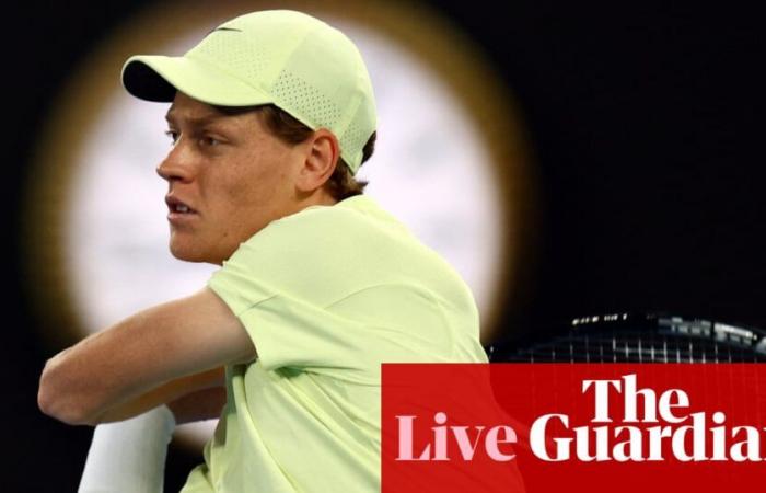 Quarti di finale dell’Australian Open: Jannik Sinner contro Alex de Minaur – live