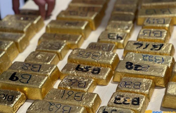 La DRC Gold Trading SA ha esportato 200 kg di oro nel gennaio 2025