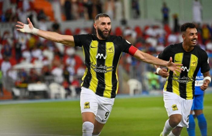 L’Al-Ittihad vince contro l’Al Shabab, Benzema segna