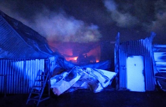 una storica concessionaria di camper ha subito un incendio in Vandea