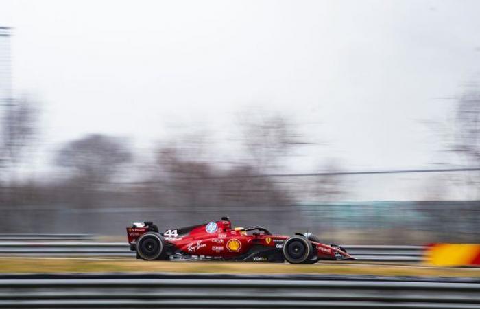 Hamilton fa il suo primo giro a Fiorano per la Ferrari