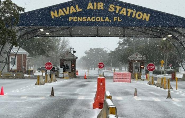 La Florida vede le nevicate più abbondanti nella storia dello stato mentre la tempesta invernale si abbatte sul sud