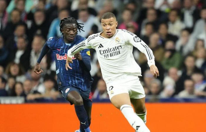 Il Real si diverte contro il Salisburgo (5-1) con un gol di Kylian Mbappé e si avvicina alla qualificazione