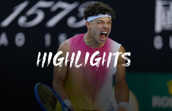 Open d’Australia | Shelton resiste a Sonego per tornare in semifinale in una major – Tennis Video