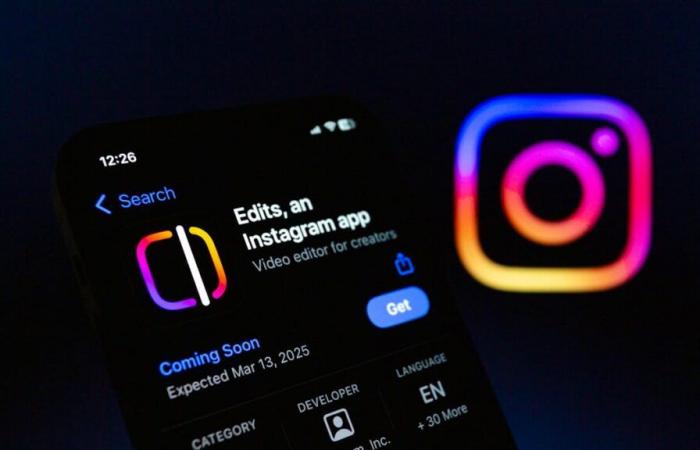 Instagram lancia Edits, un rivale dell’app di editing video CapCut